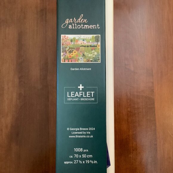 Ravensburger 1000 Piece Puzzle "Garden Allotment" - Picture 2 of 2